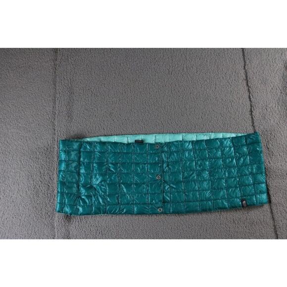 The North Face Scarf Green Reversible Thermoball Infinity Long PufferPocket - Picture 1 of 7